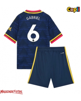 Arsenal Gabriel Magalhaes #6 Echipament de Fotbal Replică 2026-27 Copii Deplasare (+ Șorturi)
